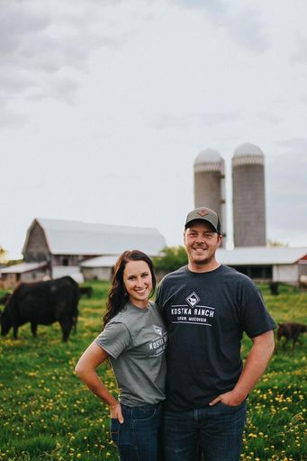 414 Leeza and Cody Kostka dairy to beef cover art