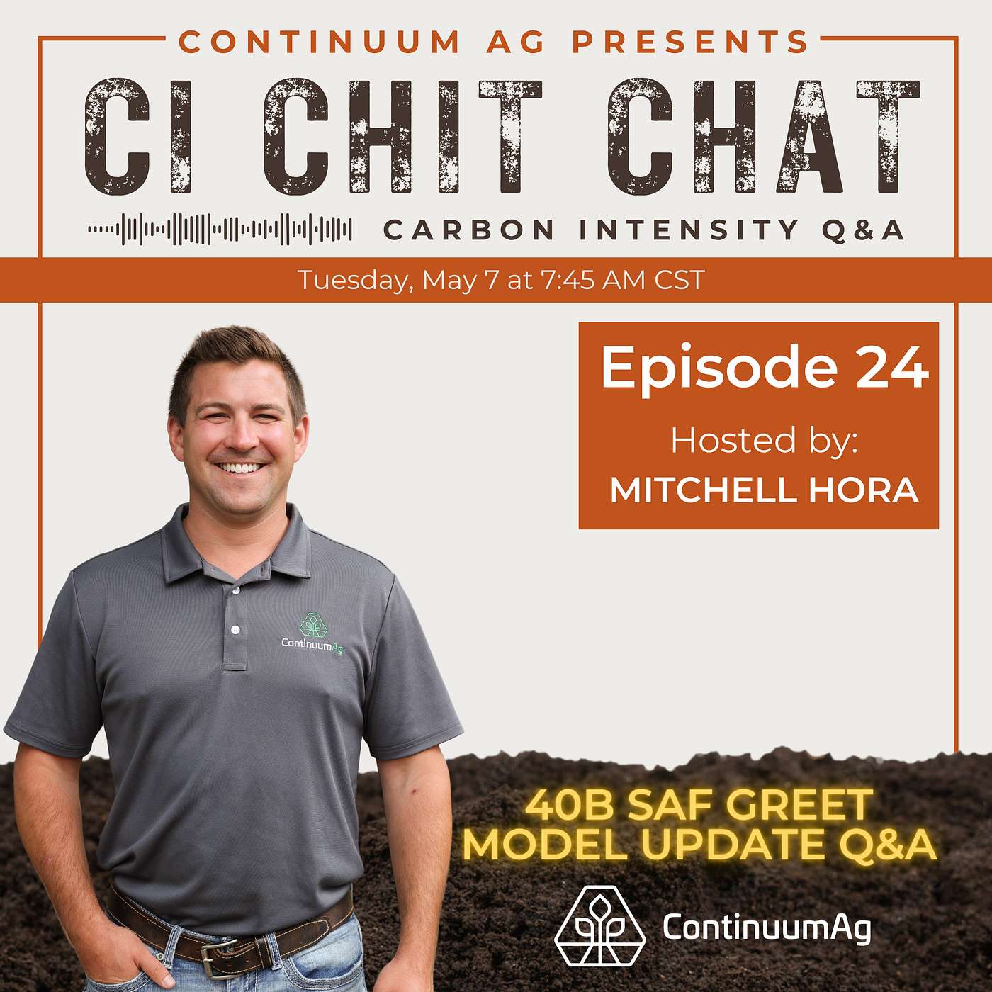40B SAF GREET Model & Carbon Intensity Q & A | CI Chit Chat Episode 24 cover art