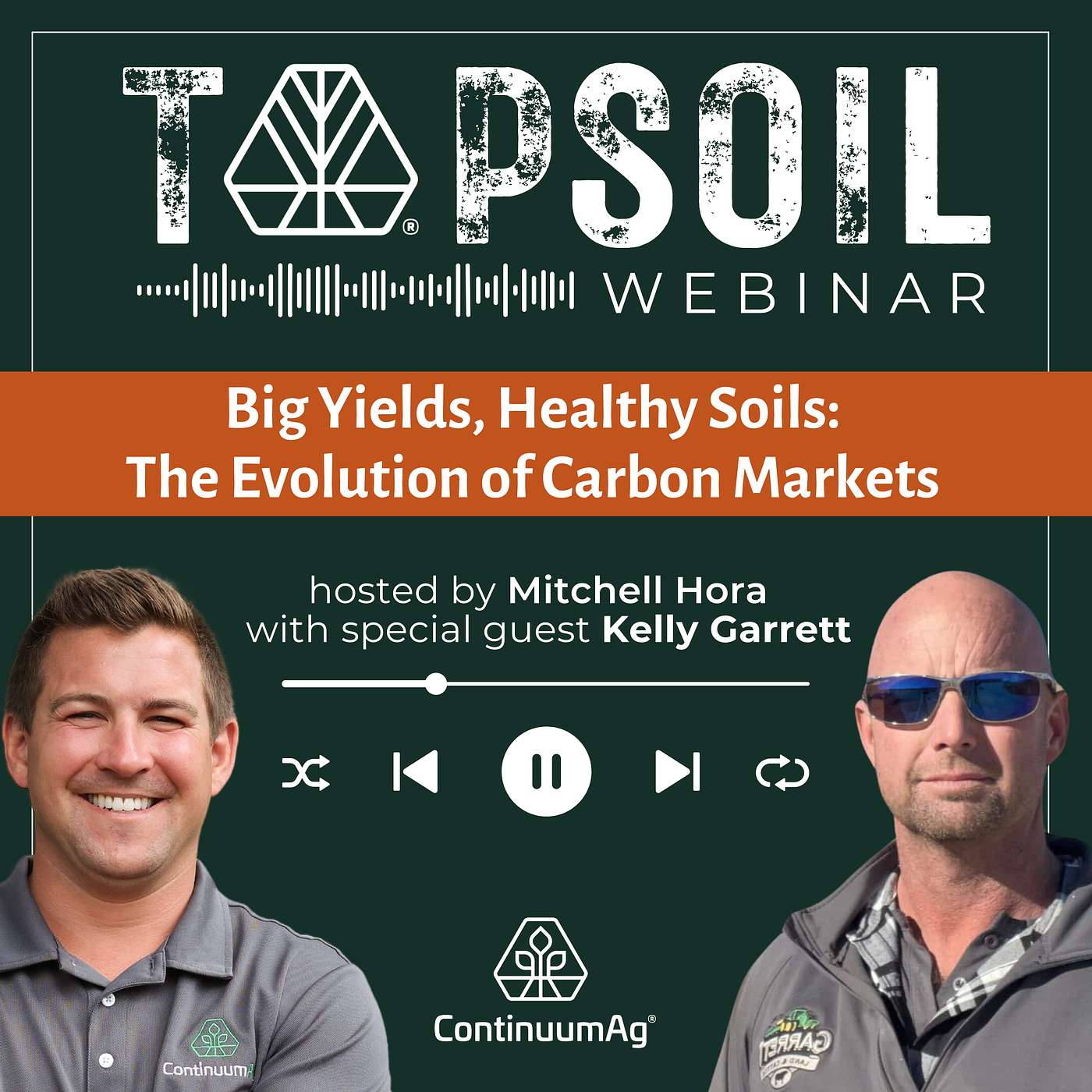 Big Yields, Healthy Soils: The Evolution of Carbon Markets |  TopSoil Webinar cover art