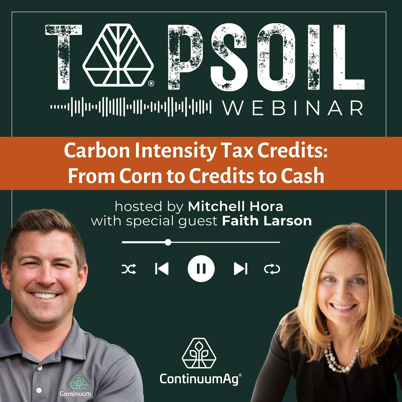 Carbon Intensity Tax Credits: From Corn to Credits to Cash | TopSoil Webinar cover art