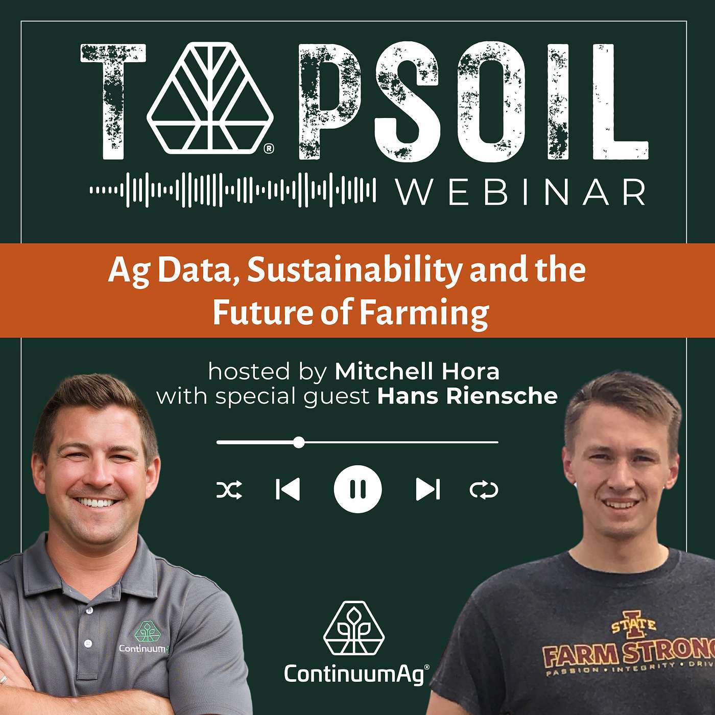 Ag Data, Sustainability and the Future of Farming | TopSoil Webinar cover art
