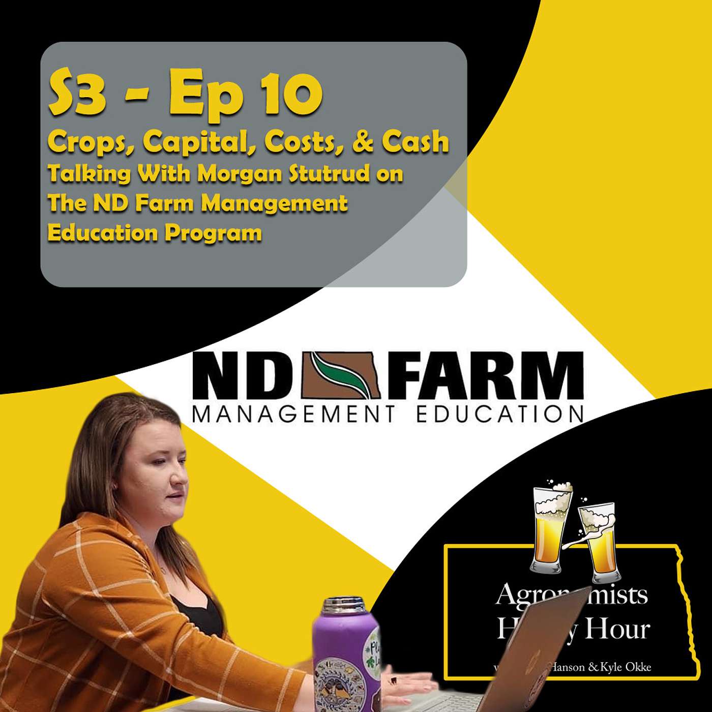 Crops, Capital, Costs, & Cash: Talking w/Morgan Stutrud on The ND Farm Management Education Program cover art