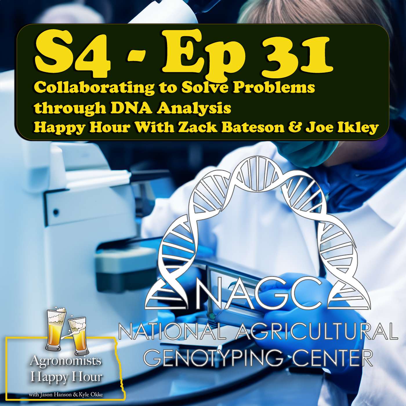 Collaborating to Solve Problems Through DNA Analysis: Happy Hour With Zack Bateston & Joe Ikley cover art