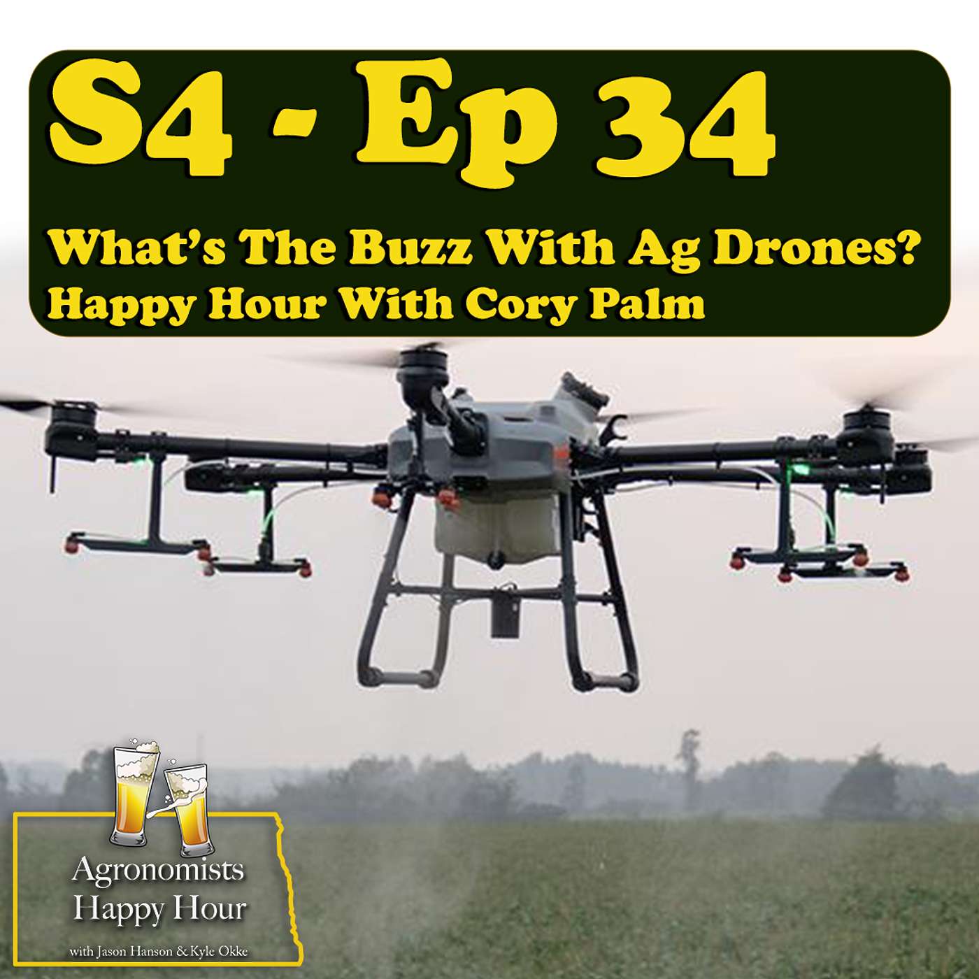 What's The Buzz With Ag Drones? Happy Hour With Cory Palm cover art