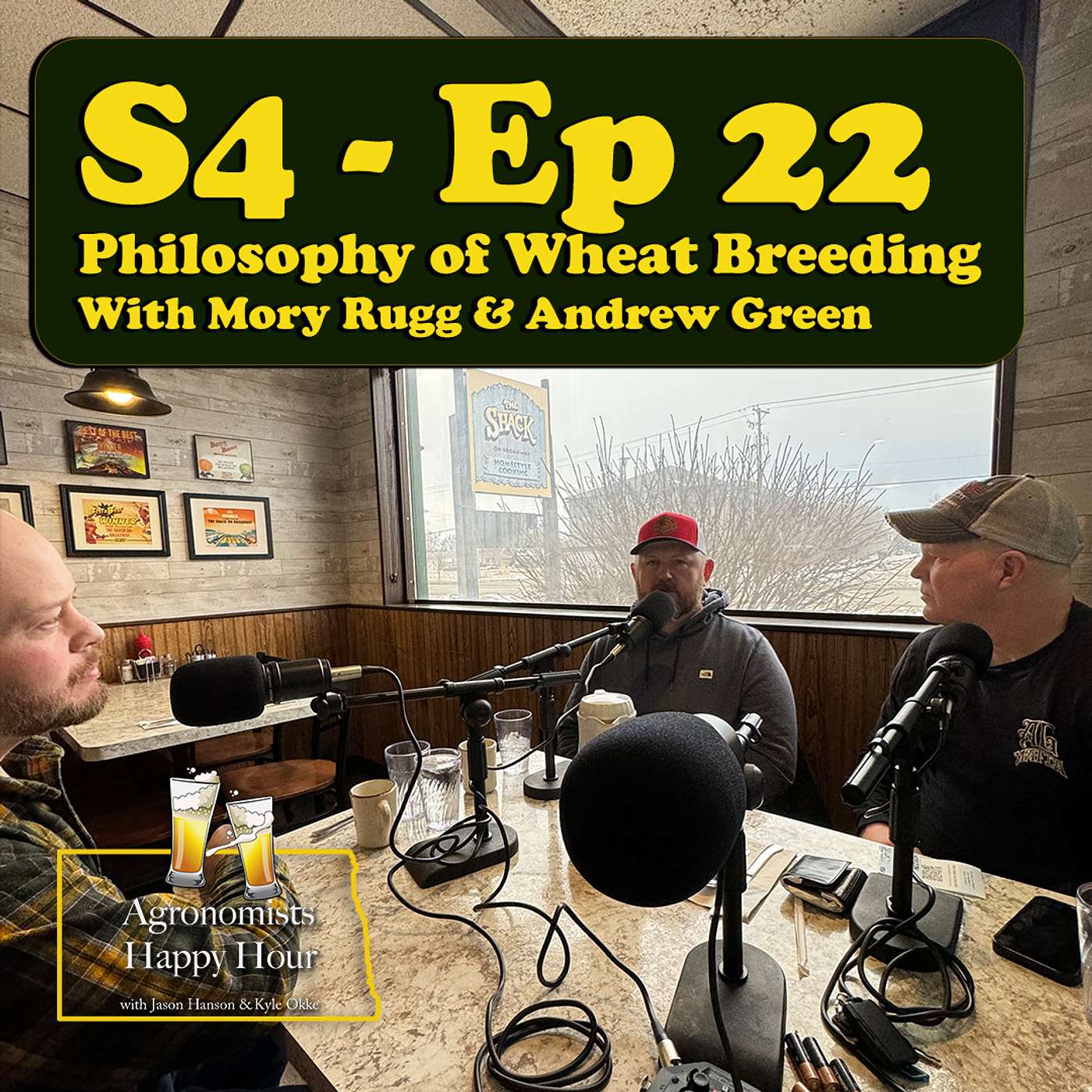 Philosophy of Wheat Breeding: Breakfast at The Shack with Andrew Green & Mory Rugg cover art
