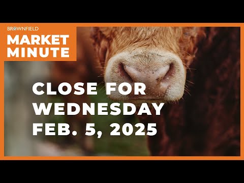 Cattle closed sharply higher Wednesday | Closing Market Minute