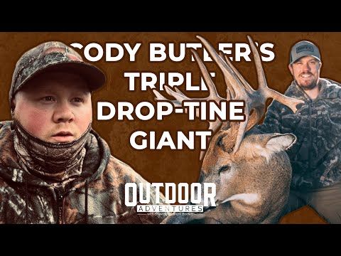 Cody Butler’s triple drop-tine Kansas giant with a recurve bow | Outdoor Adventures for 2/9/24 cover art