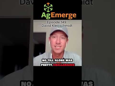 AgEmerge Podcast 149 with David Kleinschmidt #farming #regenerativeag #soilhealth #podcast cover art