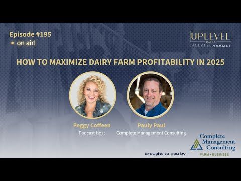 195 | How to Maximize Dairy Farm Profitability in 2025 | Dairy Farmers | Dairy Farming cover art