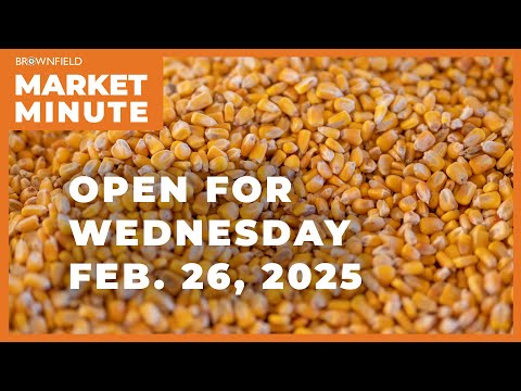 Corn is up Wednesday morning | Opening Market Minute