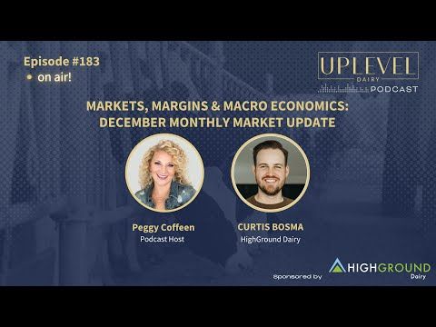 183 | Markets, Margins & Macro Economics: December Monthly Market Update | Dairy Market cover art