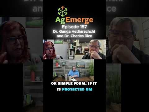 AgEmerge Podcast 157: Dr. Ganga Hettiarachchi & Dr. Charles Rice #podcast #farming #soil #carbon cover art