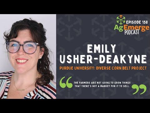 AgEmerge Podcast 158 with Emily Usher-DeaKyne #podcast #farming #diversification #corn #soybean cover art