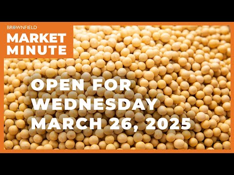 Soybeans are up Wednesday morning | Opening Market Minute