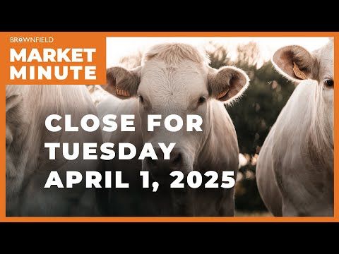 Grain, livestock markets start April higher | Closing Market Minute cover art