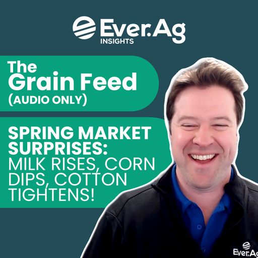 The Grain Feed (AUDIO ONLY) - Spring Market Surprises: Milk Rises, Corn Dips, Cotton Tightens! - April 23, 2025 cover art