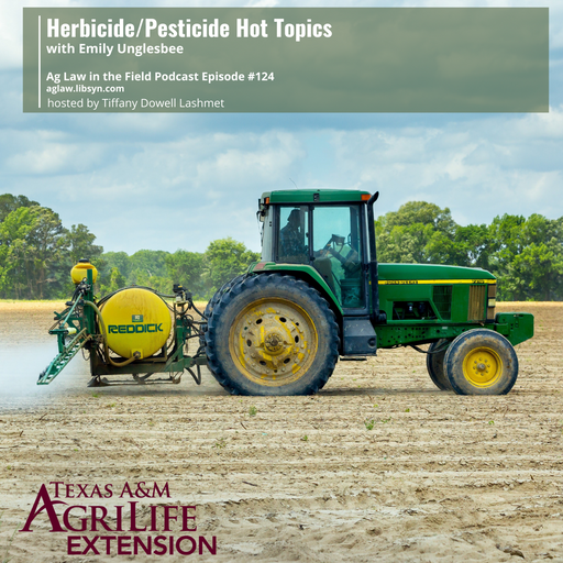Episode #124 - Emily Unglesbee (Herbicide/Pesticide Hot Topics) cover art