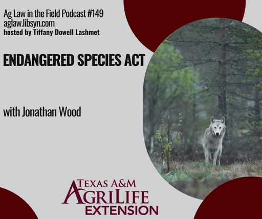 Episode #149: Jonathan Wood (Endangered Species Act) cover art