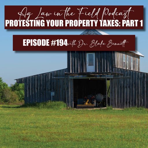Episode #194: Dr. Blake Bennett (Protesting Your Property Taxes: Part 1) cover art