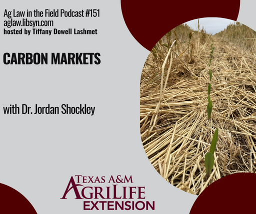 Episode #151: Dr. Jordan Shockley (Carbon Markets) cover art