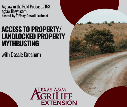 Episode #153: Cassie Gresham (Access to Property/ Landlocked Property Myth-busting) cover art