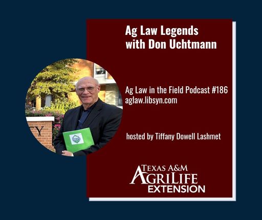 Episode #186: Don Uchtmann (Ag Law Legends) cover art