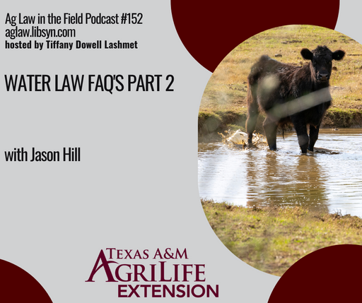 Episode #152: Jason Hill (Water Law FAQs Part 2) cover art