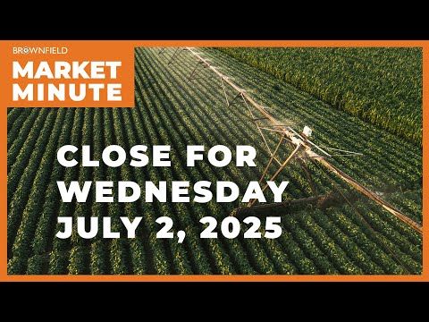 Soybeans closed higher Wednesday | Closing Market Minute cover art