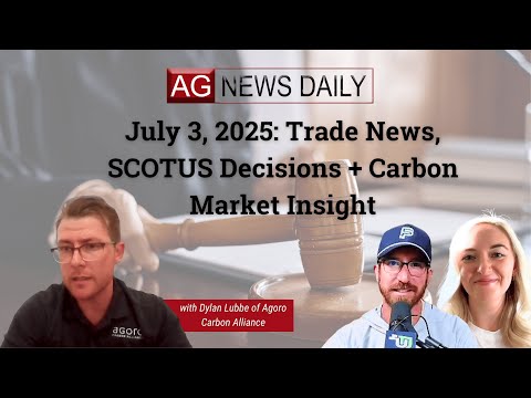 July 3, 2025: Trade News, SCOTUS Decisions + Carbon Market Insight