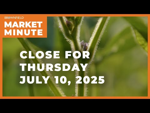 Soybeans were modestly higher Thursday | Closing Market Minute