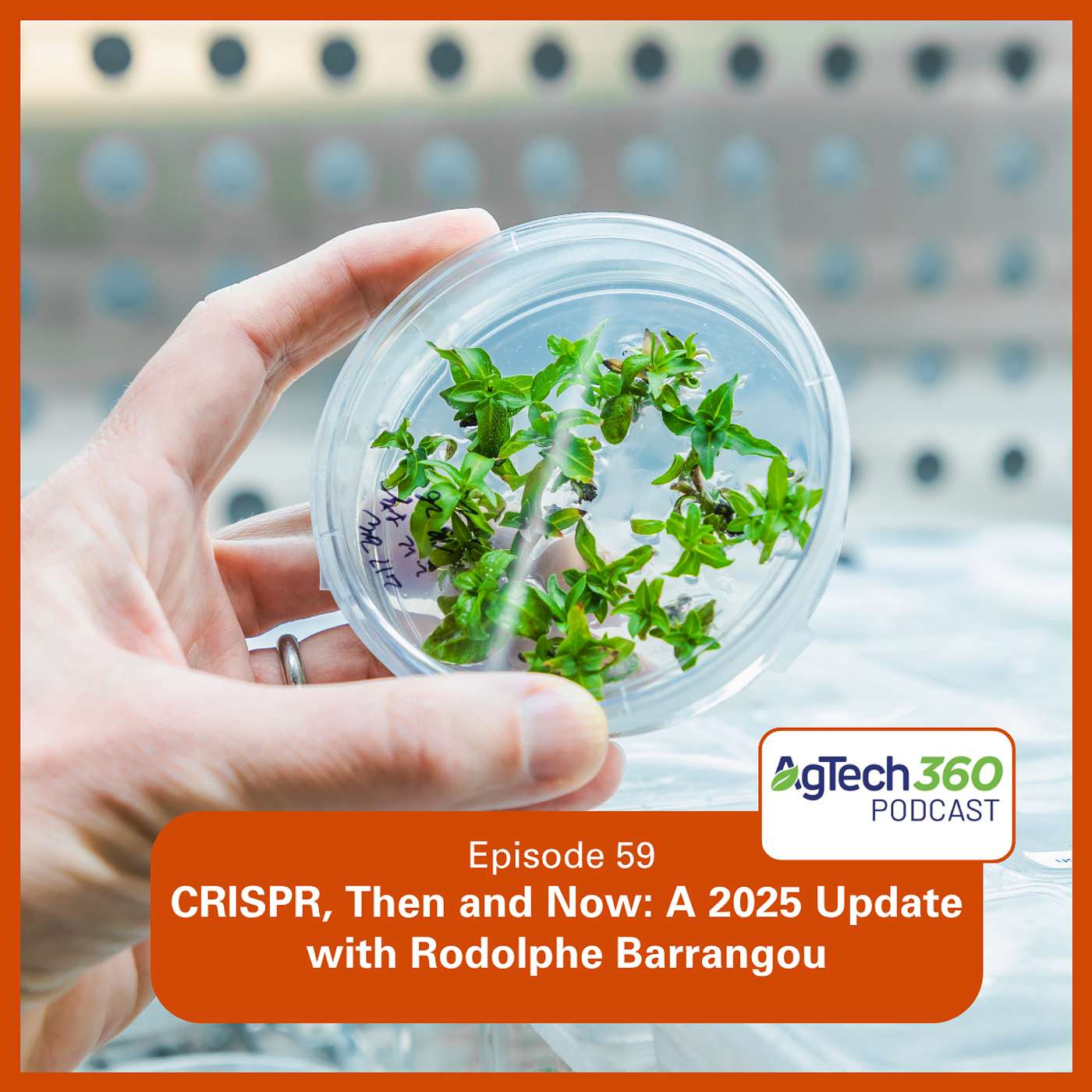 CRISPR, Then and Now: A 2025 Update with Rodolphe Barrangou cover art