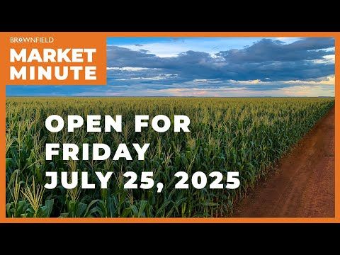 Soybeans and corn are lower early-on | Opening Market Minute cover art