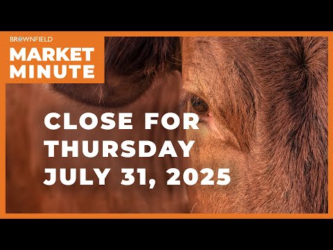 Cattle dropped sharply Thursday | Closing Market Minute