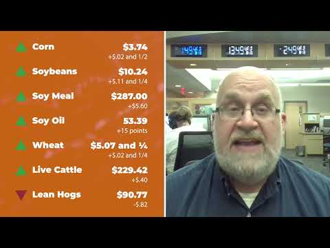 Soybeans closed higher at midweek | Closing Market Minute