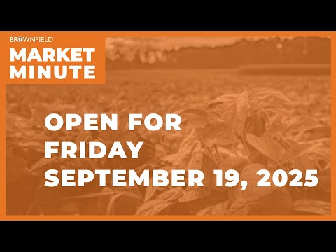 Soybeans are up Friday | Opening Market Minute