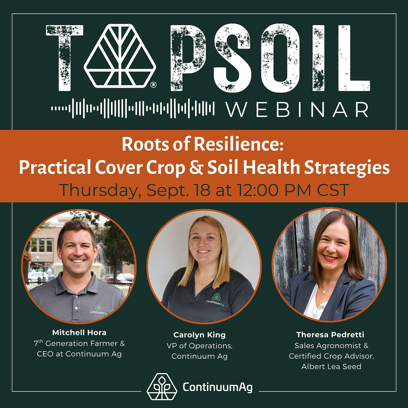 Roots of Resilience: Practical Cover Crop & Soil Health Strategies  l  TopSoil Webinar cover art