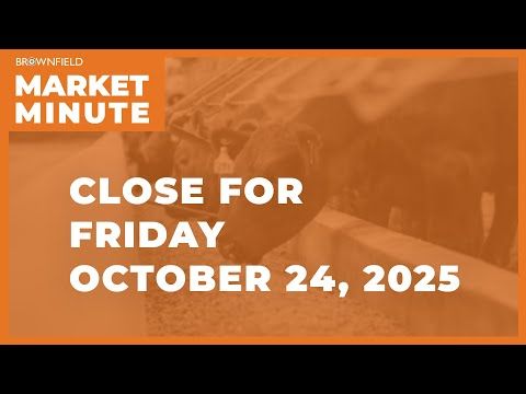Cattle fell sharply Friday | Closing Market Minute cover art