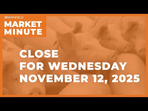 Cattle futures were lower at midweek | Closing Market Minute