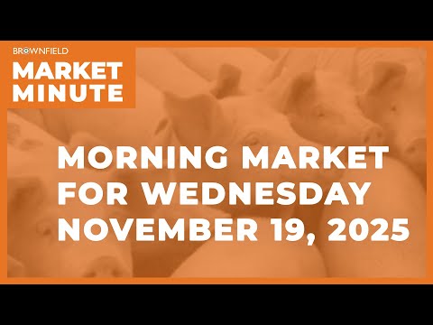Soybeans were weak overnight | Morning Market Minute