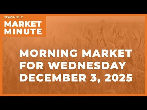 Soybeans were mixed overnight | Morning Market Minute cover art
