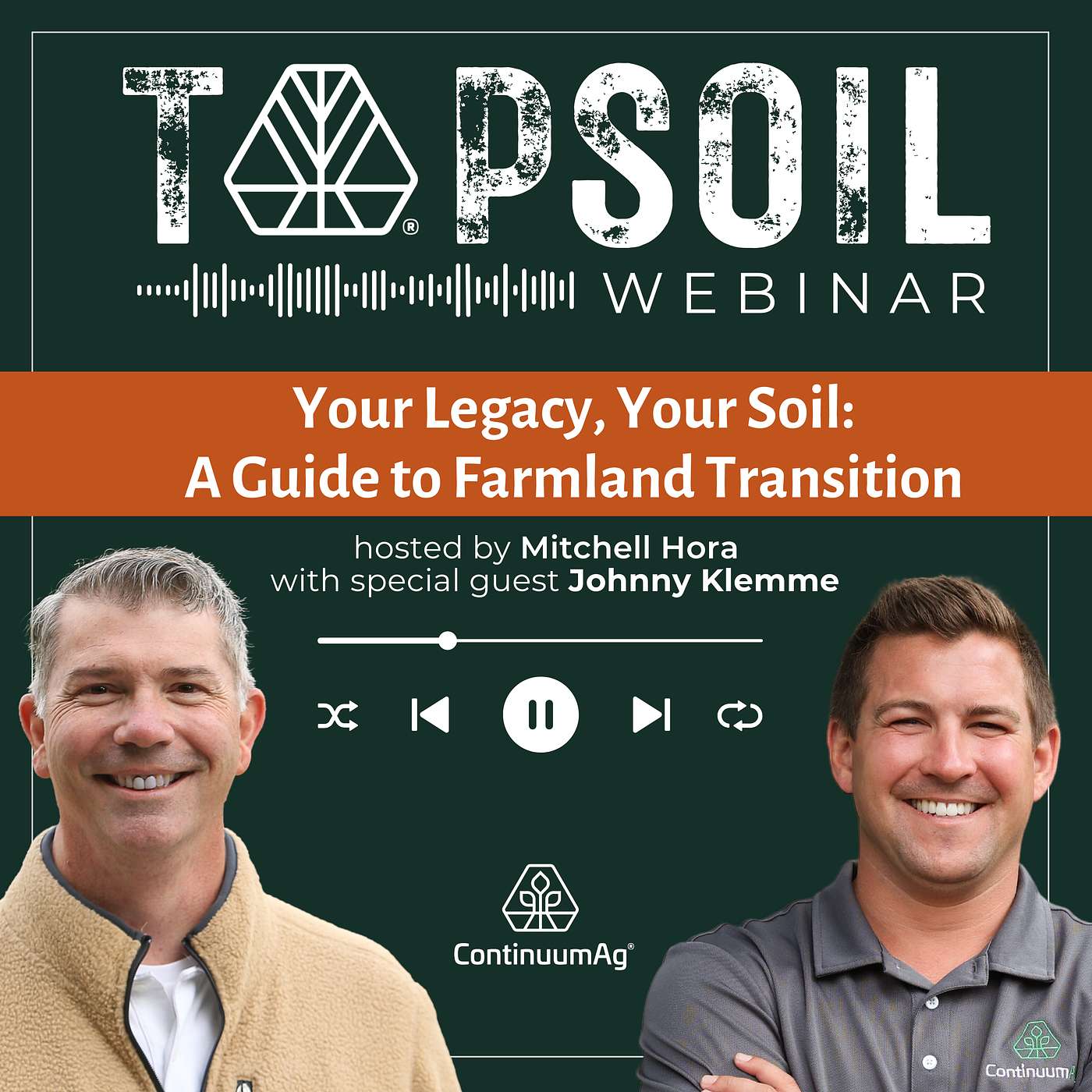TopSoil Webinar: Your Legacy, Your Soil: A Guide to Farmland Transition  l  November 12, 2025 cover art