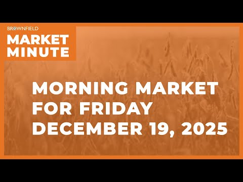 Soybeans moved modestly lower overnight | Morning Market Minute