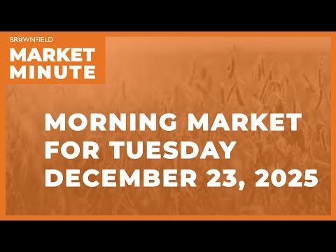 Corn and soybeans were mostly higher in the overnight | Morning Market Minute cover art