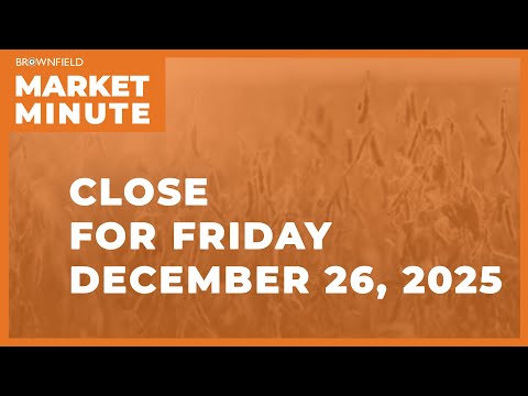 Soybeans mostly lower to finish the week | Closing Market Minute