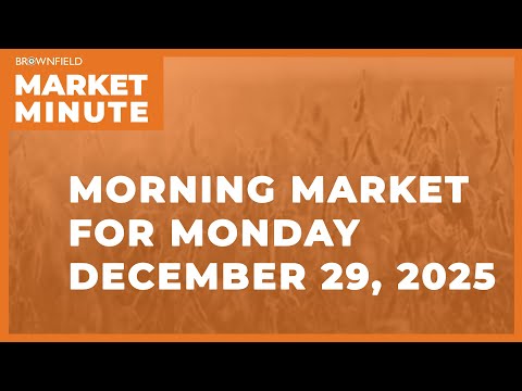 Soybeans, corn, and wheat lower overnight | Morning Market Minute