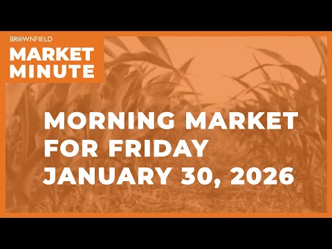 Soybeans were down overnight | Morning Market Minute