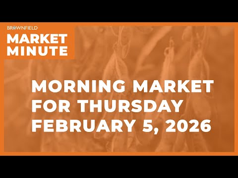 Soybeans were mixed overnight | Morning Market Minute