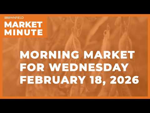 Soybeans were higher overnight | Morning Market Minute