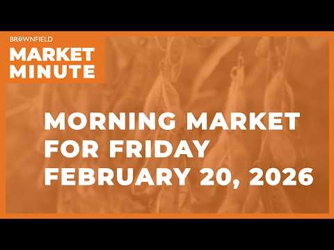 Corn was up overnight | Morning Market Minute