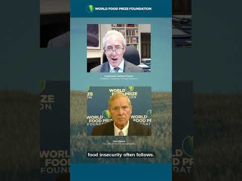 If we don't feed people, we feed conflict in a negative feedback loop #foodsecurity #geopolitics